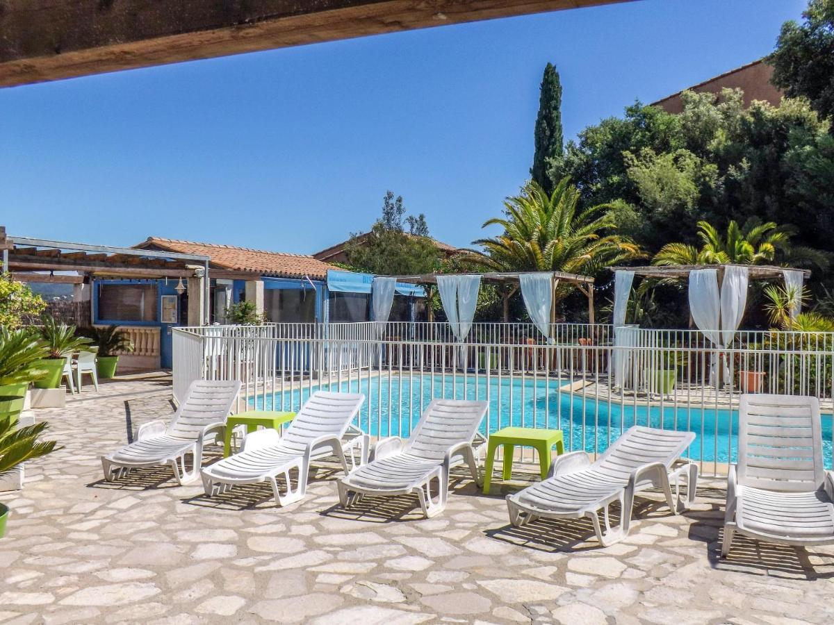 Maison Charmante A Cogolin Avec Vue Sur La Mer Et Piscine Eksteriør billede